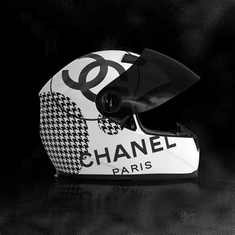 used chanel motercycle helmet